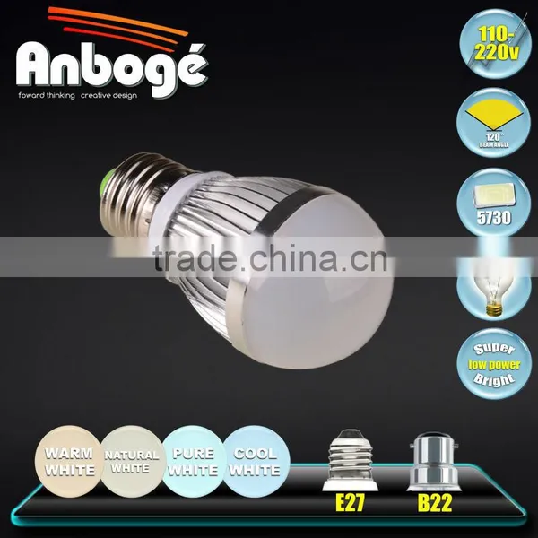 Low Price and MOQ 3w to 12w Led Bulb E27