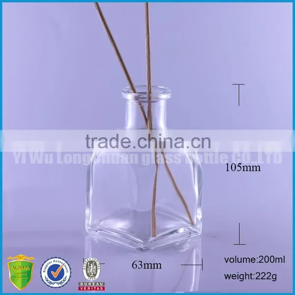 80ml Square Shaped Frosted Bottle for Essence Oil Aromatherapy Reed Diffuser Glass Bottle for Decorative photo-3