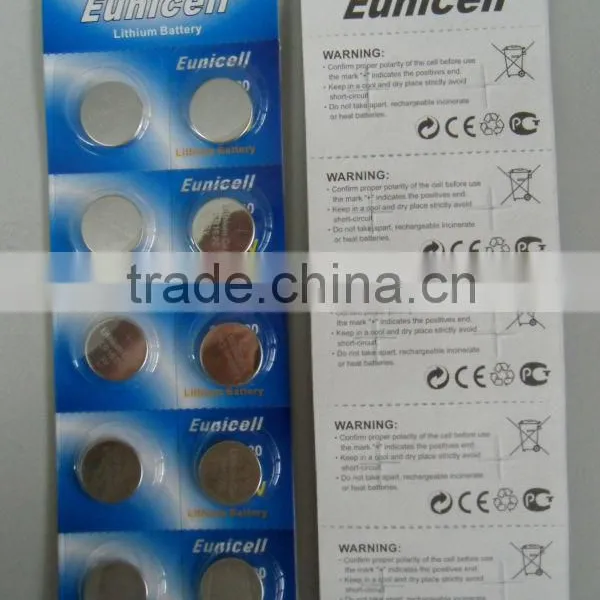 Top Quality Lithium 3V Button Battery CR1616 CR1620 CR1625 photo-4