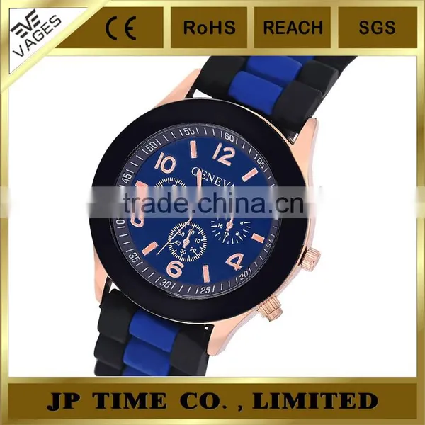 Colorful Unisex Geneva Silicone Jelly Gel Quartz Analog Genava Sport Watch photo-5