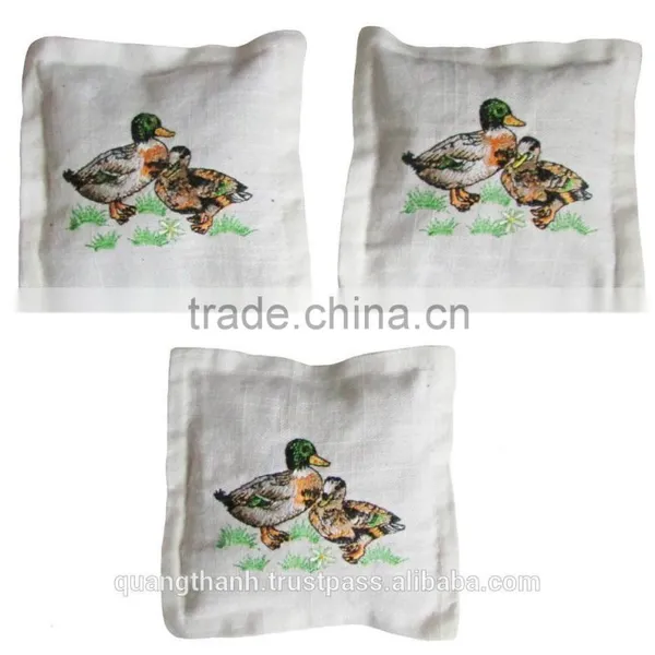 Hand Embrodery Lavender Bag,hand Embroidery Lavender Sachet photo-3