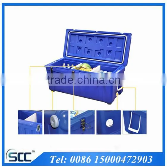 Rotomold PE Plastic Cooler Box for Keeping Food Fresh, for Fishing Transport photo-5