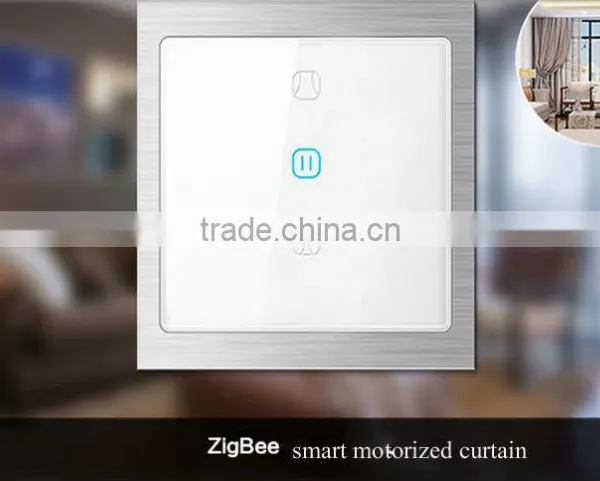 Wireless US/ EU Standards Modern Tempered Glass 3 Gang 1way White Wall Electric Smart Touch Switch photo-5