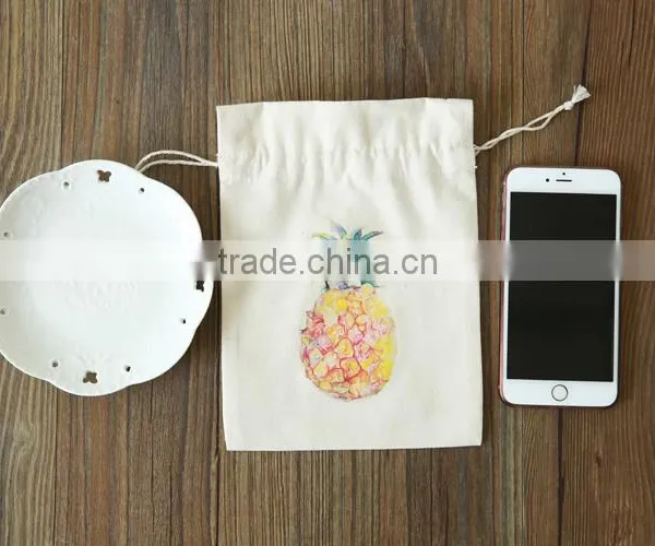 Durable and Cheap Mini Cotton Drawstring Bag for Storage Quality Choice photo-6