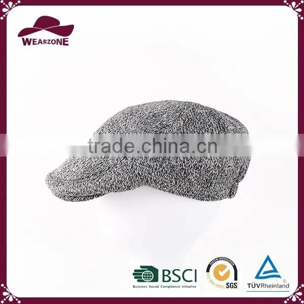  knitted ivy cap, promotional cotton ivy cap for men