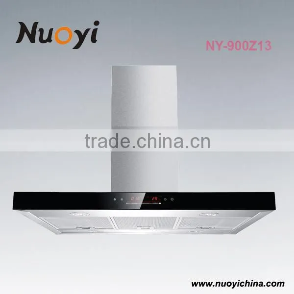 Shopping 90cm Width Stainless Steel Kitchen Appliances Cooker Range Island Hood photo-5