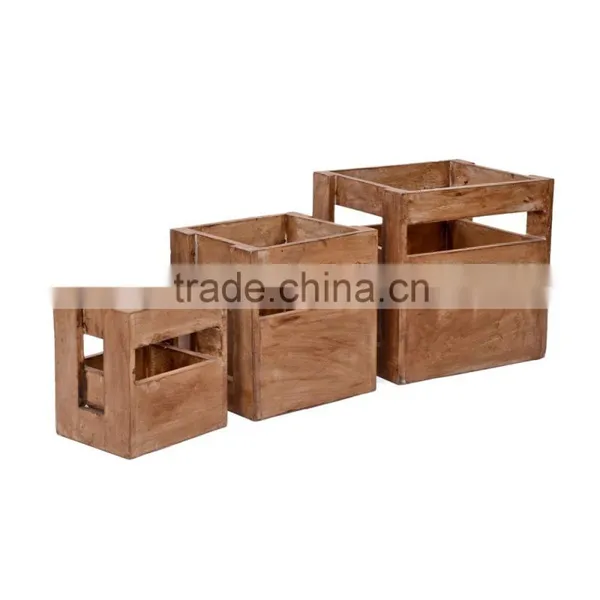 Natural Livings Wooden Small Storage Box