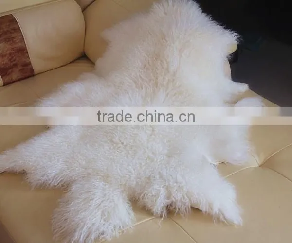 Wholesale Custom Australian Sheepskin Fur Rug / Long Hair Sheepskin Rug