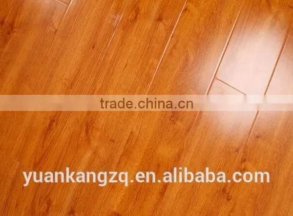 12mm Arc Click Indoor Decoration Wooden Laminated Flooring photo-3