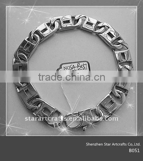 New Fashion Stainless Steel Jewelry,2012 Popular Bracelet B051