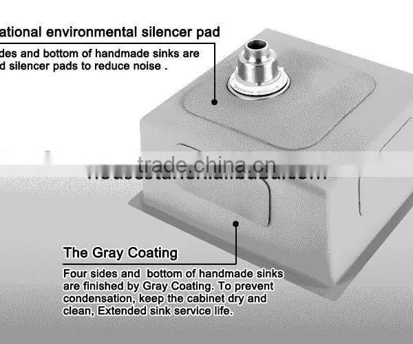 China Supplier Undermount Handmade Single Stainless Steel Kitchen Bar Sink photo-4