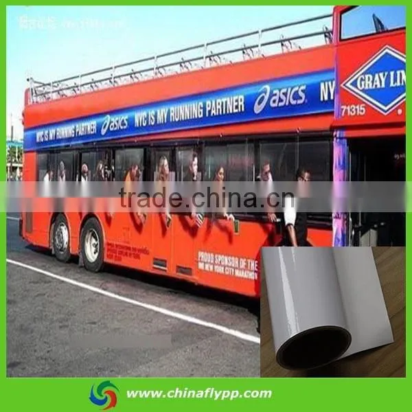 Thermal Paper Rolls Outdoor Advertising Media Printing Pvc Vinyl 80um Self Adhesive Tape photo-2
