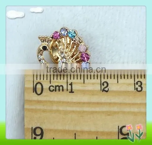 Wholesale Decorative Rhinestone Brooch Button photo-2