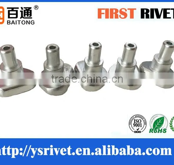 11x24.5 White Zinc Color Semi Tubular Rivet Steel Rivet photo-4