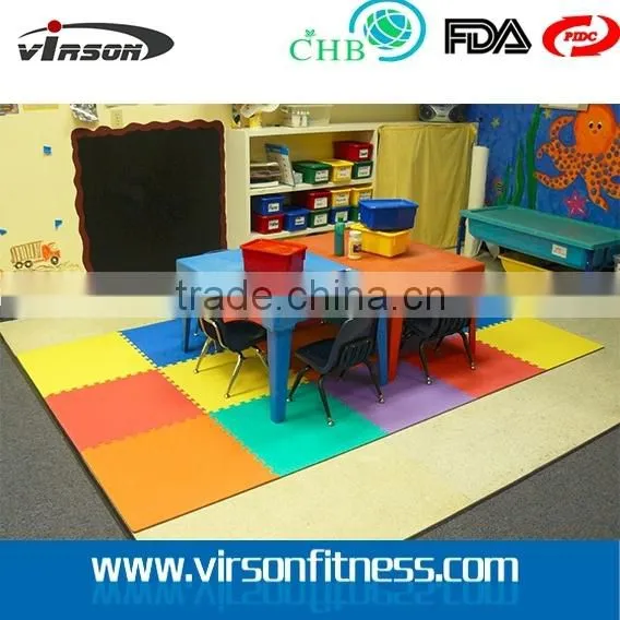 Virson Interlocking Baby Changing Safety EVA Foam Mat Waterproof photo-5