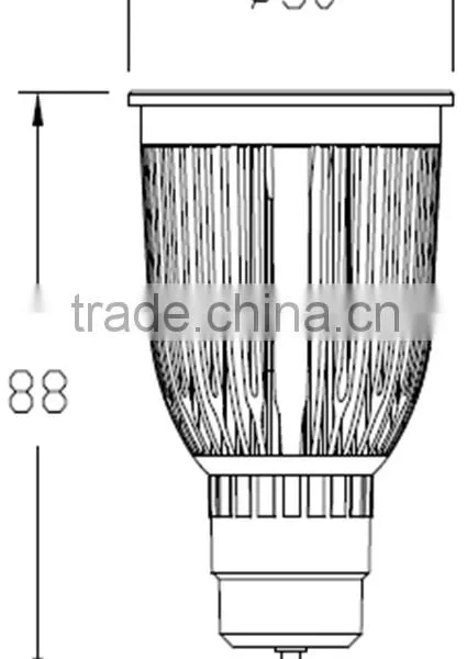 6W Edison COB GU10 LED Spotlight photo-2