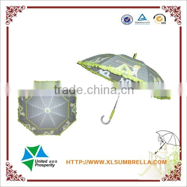 23""*8K Plastic Handle Clear Umbrella