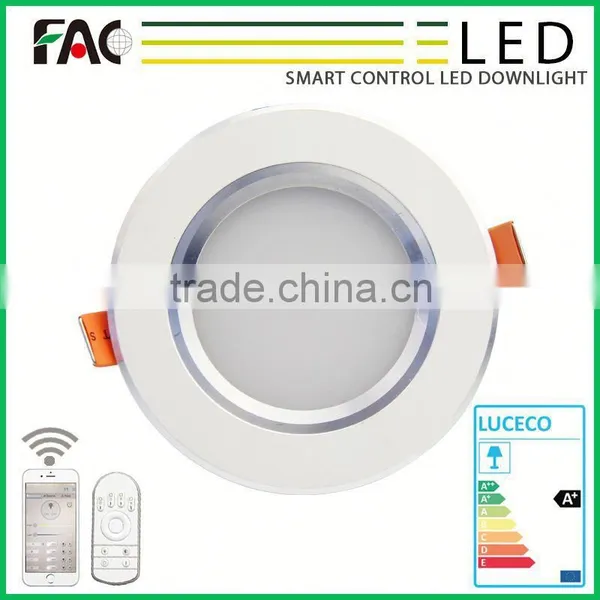 Lighting Manufacturer Remote Control 15w Trimless Led Downlight