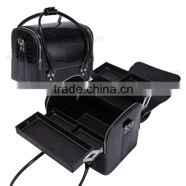 Fashion Pvc Leather Cosmetic Packing Bag Makeup Case photo-6