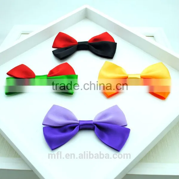 2016 Fashion Solid Color Handmade Shoes Decoration Bows photo-6