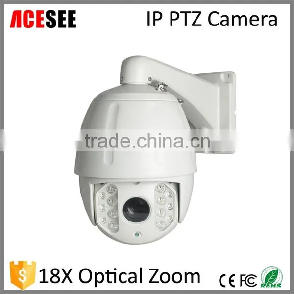 HD 18xOptical Zoom Dome ir 120m ip Ptz Camera ip Network Camera Outdoor