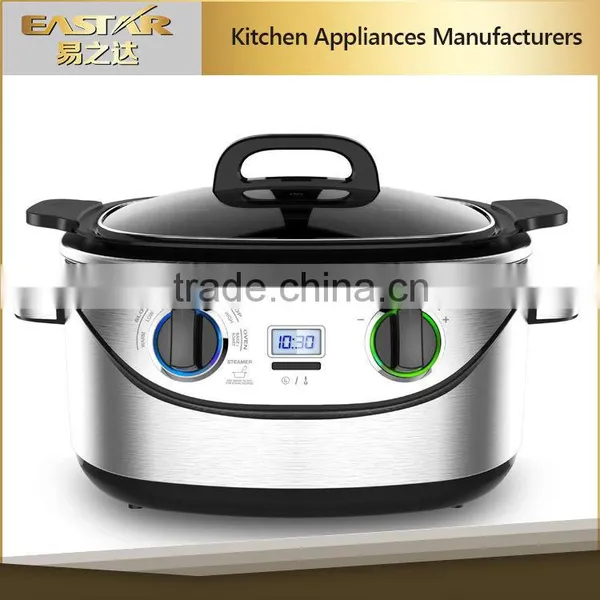 2016 Electric Rice Cooker 5 L , Home Appliances Big Size Multi Cooker With Lcd photo-3