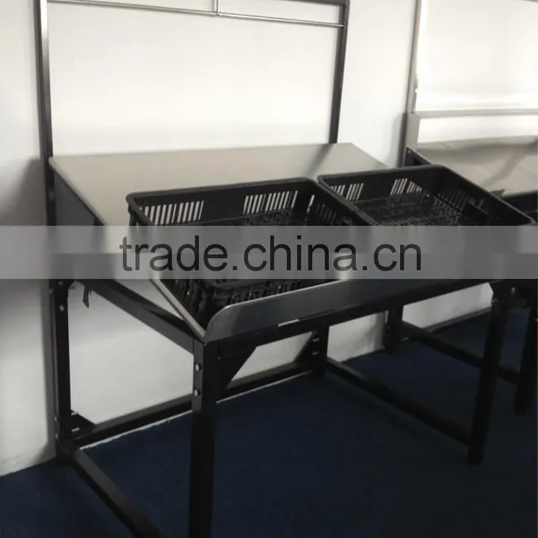 600*400*100mm RH-VFB01 Plastic Hollow Out Basket for Vegetable & Fruit Rack for Sale photo-4