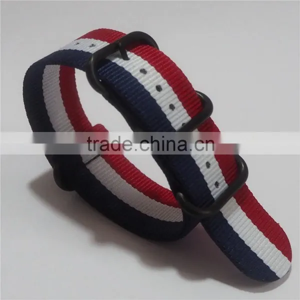PVD Buckle 1.5mm Thickness 24mm Nylon Watch Band photo-5