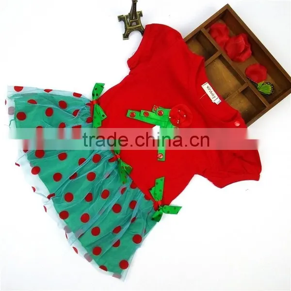 2015 China New Style Fancy Baby Christmas Party Dresses photo-4