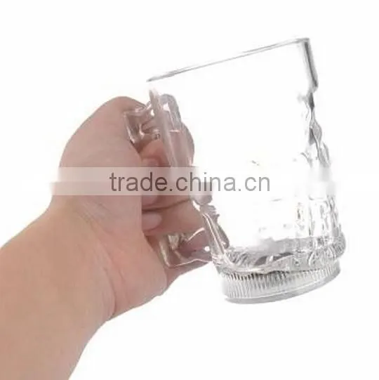 Creative LED Glowing Beer Cup / Skull Beer Mug Cup / Wine Beer Mug Cup photo-4