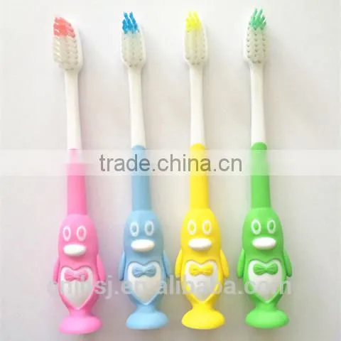 OEM Best Selling China Wholesale Oem Kids Toothbrush With Suction Cup photo-3