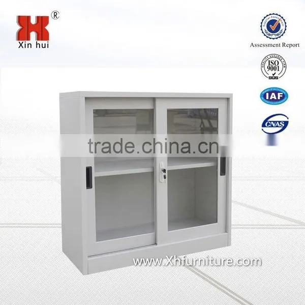 Sliding Glass Door Steel Small Cabinets for Office photo-2