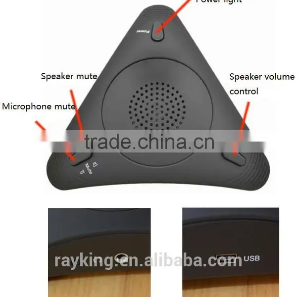 2016 USB Audio Microphone , Noise Cancelling Video Conference Omni-directional Microphone photo-2