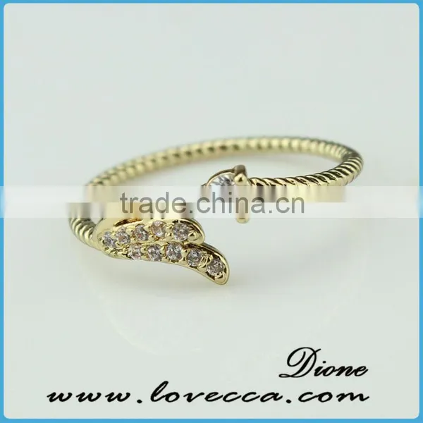 NEW ARRIVAL Gold European Style Gold Ring for Fashion Girls photo-3