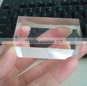 Clear Solid Acrylic Logo/sign Block photo-2