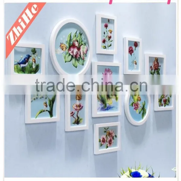 Wholesale Dropshipping China Frame Home Funny Photo Frame Wood Furniture Love Photo Frame Wpc Decking Wpc Panel for Home Decor