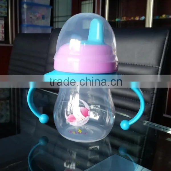 150ml Wide Neck Gourd-shaped PP Water Bottle Trainning Cup
