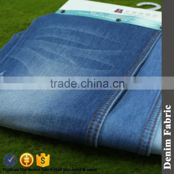 100% Cotton Denim Jean Fabric for Denim Apparel