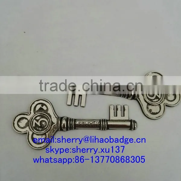 Souvenir Metal Antique Color Key,zinc Alloy Die Casting Key Shape Tag photo-6