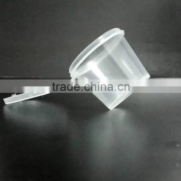 Plastic Sauce Container Round Clear Cup With Lid 0.75oz, 1oz,1.5oz, 2 Oz, photo-2