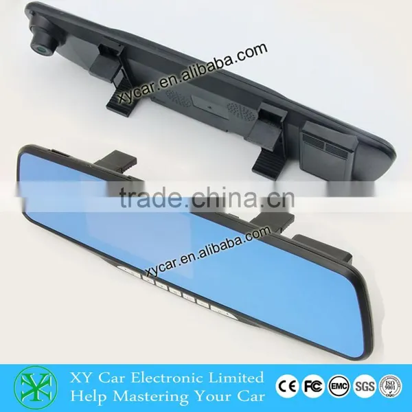 120 Degree 4.3 Inch HD LCD Display Cheap 1080p hd Car Rearview Mirror Camera Dvr XY-801DVR photo-5