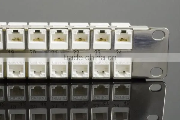 Network Solution 1U 48 Port Unshielded Snap-In Type Patch Panel photo-2