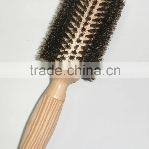 High Quality Wooden Bristle Hair Brush