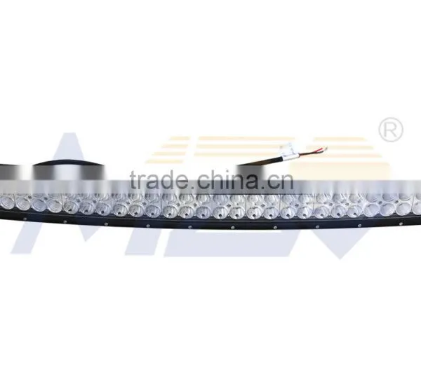 Curved LED Off Road Lighting 180W 32.5 Inch 60x3W CRE E, Double Row Led Bar Lights for SUV ATV High Heat Dissipation Waterproof photo-3