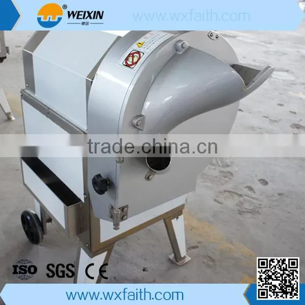 0.75kw Vegetable block cutting fruit vegetable processing machine/vegetables slicing and dicing