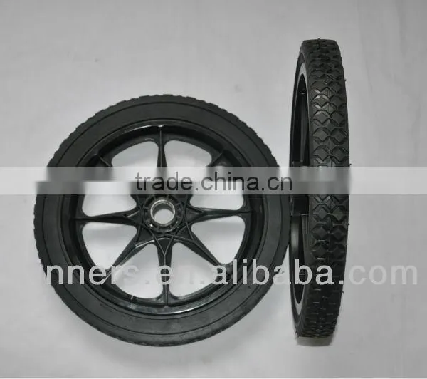 16x1.75/1.95/2.125 Big Semi-pneumatic Tire With Plastic Rim