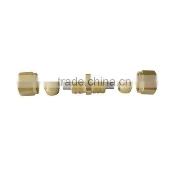 Union,Air Brake Fittings for Nylon Tube,Brass Valve,Nylon Air Brake Fittings,brass Fittings photo-3