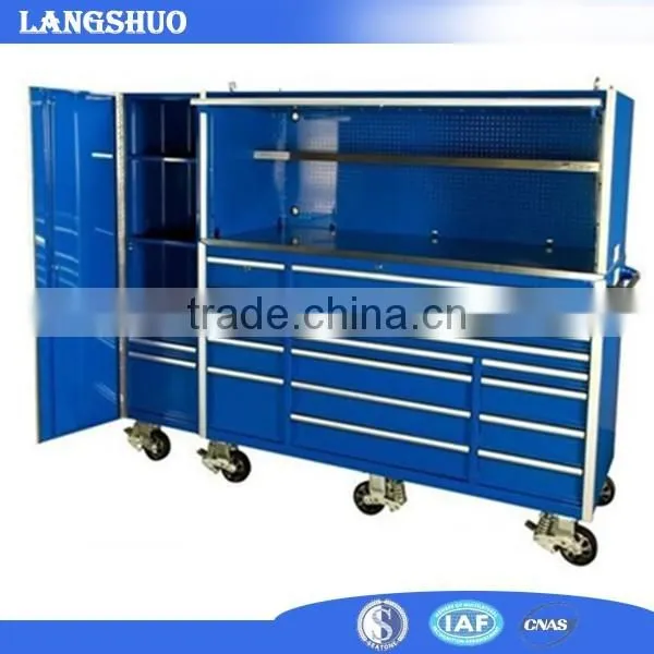 Movable Tool Cabinet Metal Cabinet Type and Stainless Steel Good Quality Trolley Tool Box photo-6