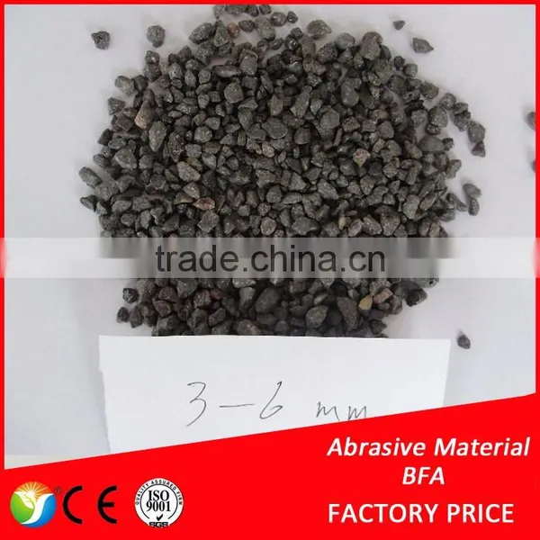 Three Grade Brown Fused Alumina /black Fused Alumina for Laying Airstrip photo-6