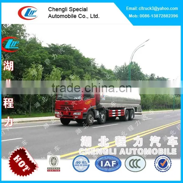 FAW Stainless Steel Truck Milk Tank,steel Milk Tank Truck for Sale photo-2